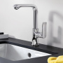 Фото смеситель hansgrohe metris 31087000 для раковины