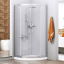 Фото душевой уголок wasserkraft lippe 45s00 80x80 стекло прозрачное/хром
