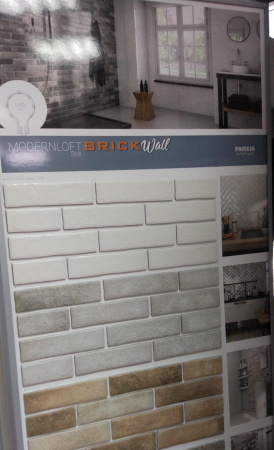 Pamesa Brickwall, Настенная плитка, 7x28 см Pamesa Brickwall, Настенная плитка, 7x28 см