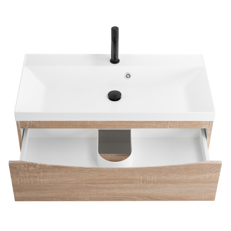 Фото тумба подвесная belbagno marino 100 rovere bianco 