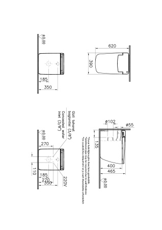 Фото унитаз приставной интеллектуальный vitra v-care prime 7232b403-6217, белый