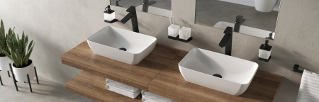 Фото дозатор настенный ravak 10° td 231.20 x07p559, черный