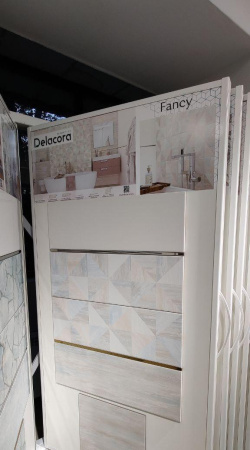 Delacora Aquarelle, Бордюр, 1.3x75 см