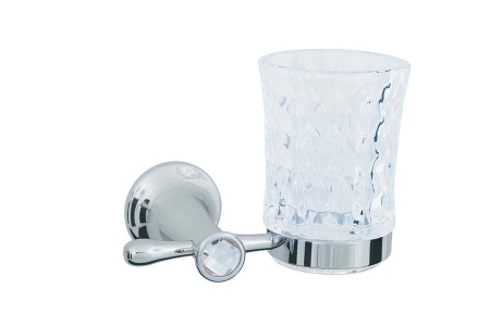 Фото стакан настенный boheme puro 10704, хром