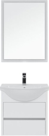 Фото комплект мебели aquanet сидней 60 белый