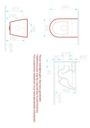 Фото комплект инсталляции с унитазом vitra sanibelle 9878b003-7200, клавиша смыва хром глянец