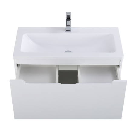 Фото тумба подвесная belbagno etna-m 80 bianco lucido