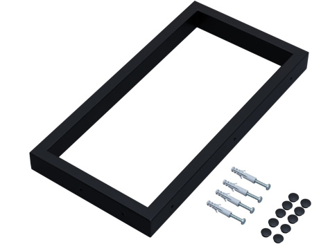 Фото кронштейн aquanet магнум черный матовый