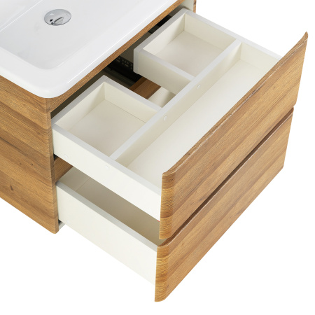 Фото тумба подвесная  belbagno albano-cer 60 rovere rustico 