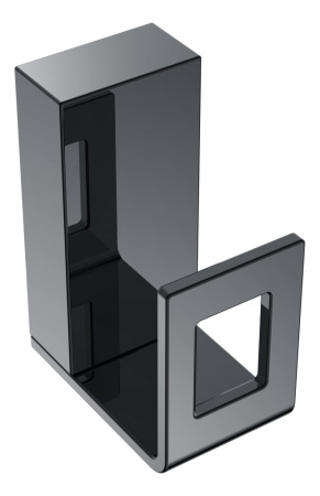 Фото крючок boheme q 10946-sgm, черный хром