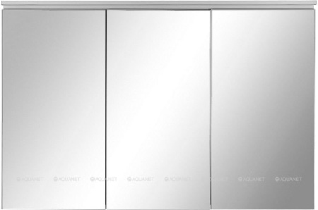Фото зеркало-шкаф de aqua 120 серебро