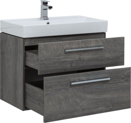 Фото комплект мебели aquanet nova 75 дуб рошелье (2 ящика)