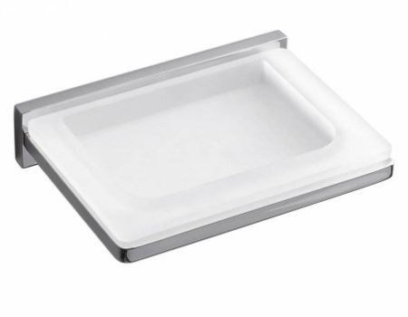 Фото мыльница настенная colombo look b1601, хром