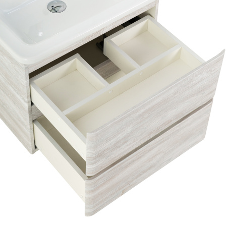 Фото тумба подвесная  belbagno albano-cer 50 rovere vintage bianco 