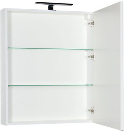 Фото зеркало-шкаф aquanet алвита 70 белый