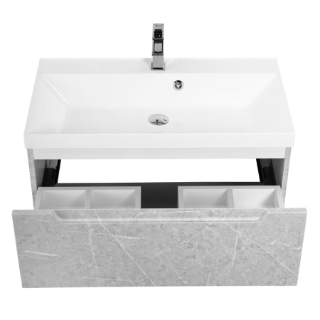 Фото тумба подвесная belbagno vittoria 90 toros bianco 