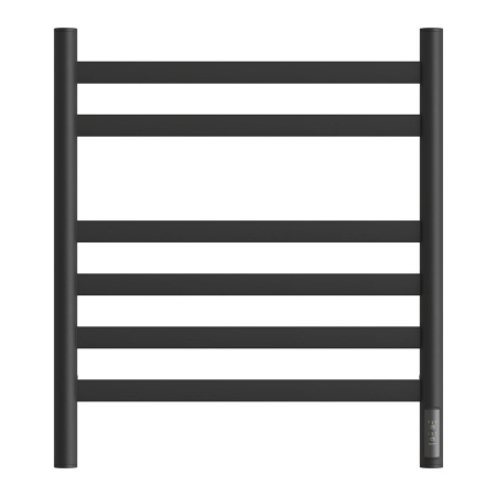 Фото полотенцесушитель электрический point селена pn16856b п6 500x600, диммер справа, черный