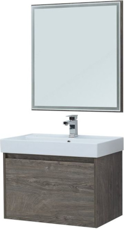 Фото комплект мебели aquanet nova lite 75 дуб рошелье (1 ящик)