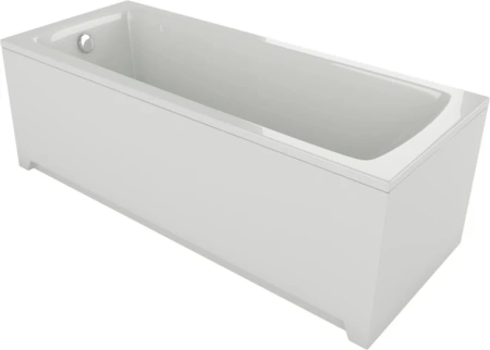 Фото акриловая ванна aquatek либра new  170*70 см, белая