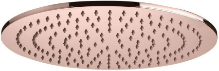 Фото верхний душ с держателем paffoni master king, золото розовое