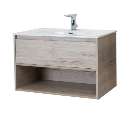 Фото тумба подвесная belbagno kraft 80 rovere galifax bianco