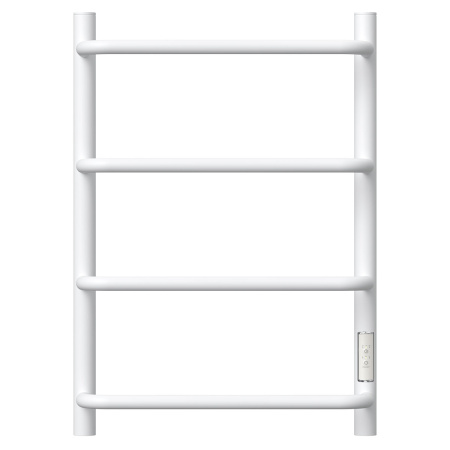 Фото полотенцесушитель электрический point ника pn08846w п4 400x600 диммер справа, белый