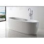 Фото акриловая ванна belbagno bb43-1800 180x80x58 см