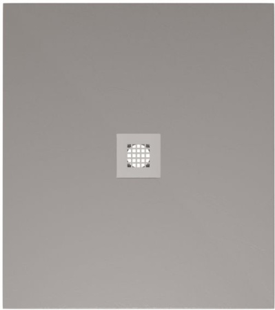 Фото поддон литьевой камень allen brau priority 8.31004-pgm 100*90 см, платина