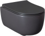 Фото унитаз подвесной безободковый allen brau priority 4.31002.an, антрацит