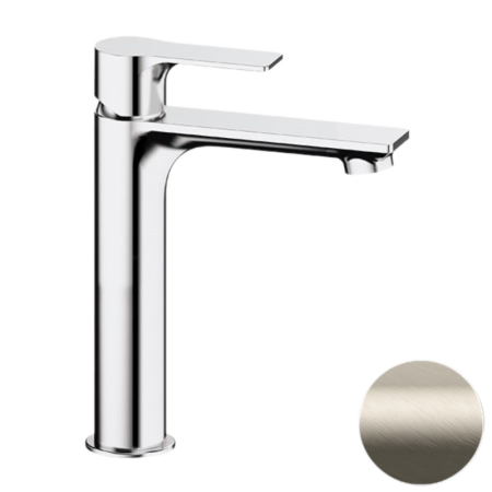 Фото смеситель для раковины remer energy ey12axv, сталь