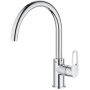 Фото смеситель grohe baucurve 31230001 для кухни хром