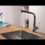 Фото смеситель hansgrohe metris 14822000 для кухни хром