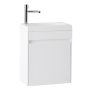 Фото тумба подвесная belbagno pietra mini 46-r bianco lucido