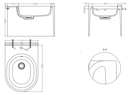 Фото биде salini s-stone gemelli 250121mrf, матовое покраска по ral полностью
