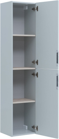 Фото пенал подвесной aquanet алвита new 35 серый