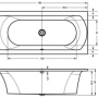 Фото акриловая ванна riho lima bb 46 180x80