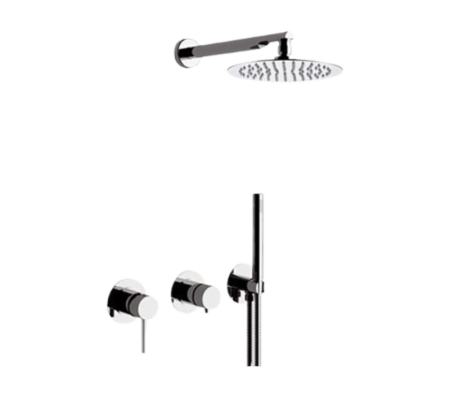 Фото душевая система remer x style x96s02, хром