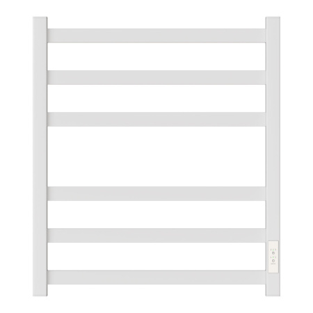 Фото полотенцесушитель электрический point меркурий pn83856w п6 500x600, диммер справа, белый