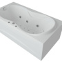 Фото акриловая ванна aquatek мартиника mar180-0000068 фронтальный экран 180х90