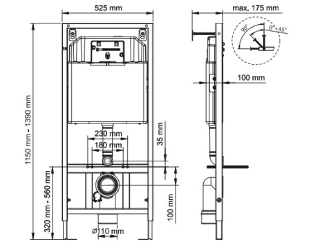 Фото инсталляция для унитаза berges wasserhaus novum r2 040222 3 в 1