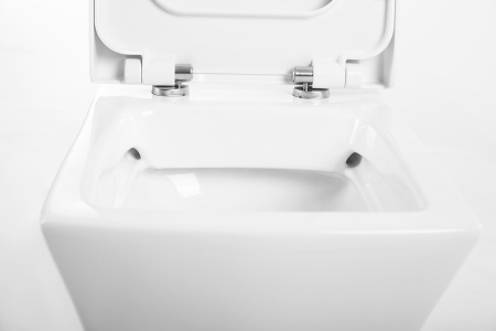 Фото унитаз подвесной безободковый belbagno regina bb104ch, белый