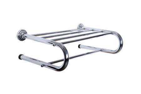 Фото полка для полотенец boheme brillante 10449, хром