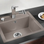 Фото мойка для кухни из искусственного камня blanco dalago 5-f 518849 темная скала 50х50