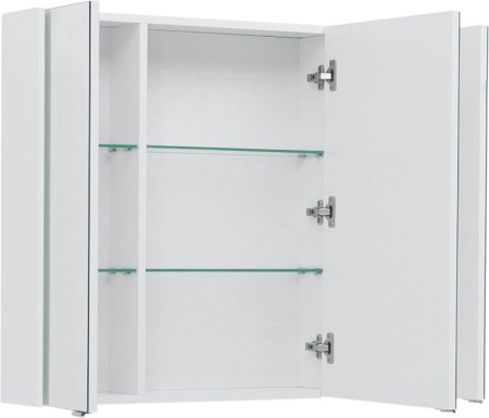 Фото комплект мебели aquanet гласс 90 белый