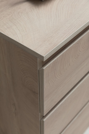 Фото комод aquanet сканди 160*48 см,  дуб эдгрейн (6 ящиков)