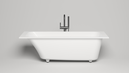 Фото ванна salini s-sense orlanda kit 102112mrf 180*80 см, матовая покраска по ral полностью