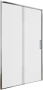 Фото дверь в нишу aquanet pleasure evo ae65-n110-ct 110*190 см, профиль хром/стекло прозрачное