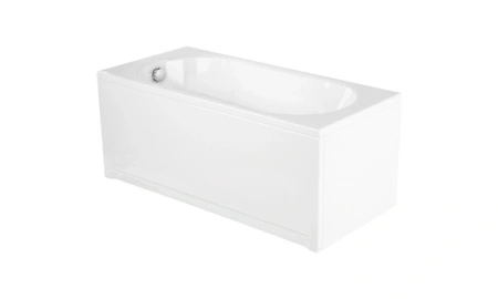 Фото акриловая ванна cersanit nike 150*70 см, белая