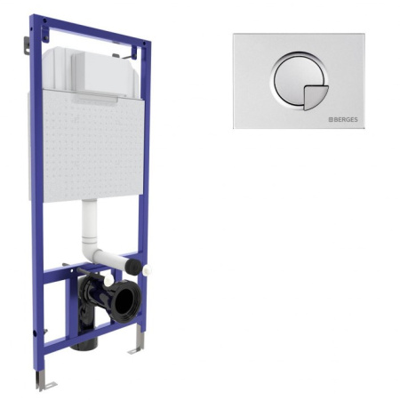 Фото инсталляция для унитаза berges wasserhaus novum r2 040222 3 в 1