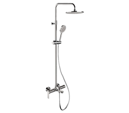 Фото душевая система с изливом remer energy ey34aec20, хром
